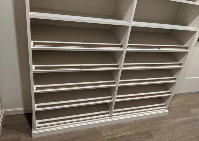 Brucker Project - Custom Walk-in Closet With Adjustable Shelves