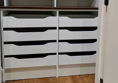 Recent Projects - Custom Pullout Shelving