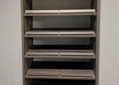 Custom Closet Shelving With Adjustable Shelves