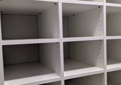 Custom Closet Adjustable Shelving System