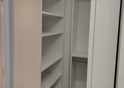 Custom Walk-in Closet with Unique Dimensions