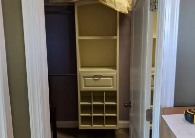 Custom Walk-in Closet Viewed From Outside