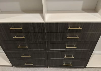 Recent Projects - Licorice Custom Closet Drawers