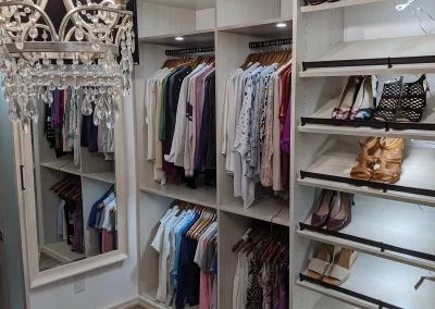 Recent Projects - Luxury Walk-in Custom Closet Storage System